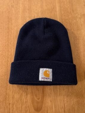 Carhartt Navy Blue Knit Hat